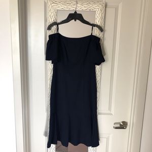 Navy off the shoulder Dolce Vita dress- Size 4